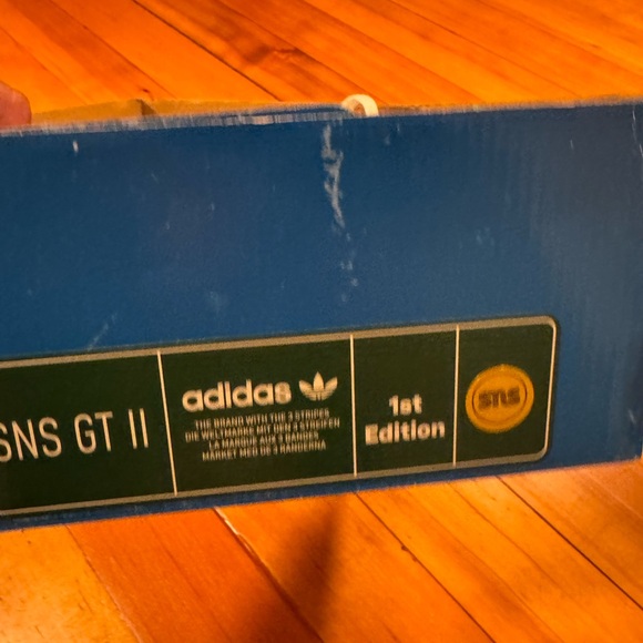 Adidas GT II Green and White Sneakers - Picture 3 of 8